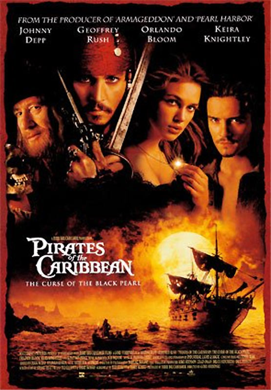 Пираты Карибского моря 1: Проклятие чёрной жемчужины / Pirates of the Caribbean: The Curse of the Black Pearl (2003)